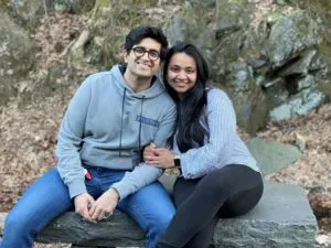 Dr. Shah and wife