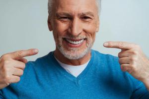 smiling older man